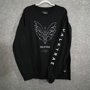 Valkyrae Meta Crewneck Sweatshirt XL YouTuber Gamer Merch Minimalist Streetwear